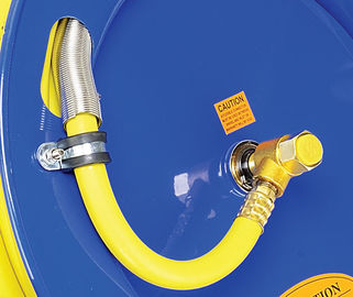 Bobine escamotable de tuyau d'air/eau de Goodyear avec 3/8-Inch par le poids léger résistant du maximum 300PSI du tuyau 50-Feet hybride