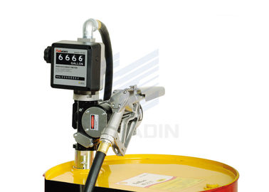 Kit diesel de pompe de transfert de tambour de pompe et de carburant de réservoir avec la remise mécanique d'affichage