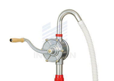 Pompe à main de carburant rotatoire en aluminium 30 et 60 litres pour l'atelier, de marine