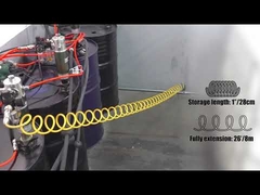 Tuyau enroulé en nylon